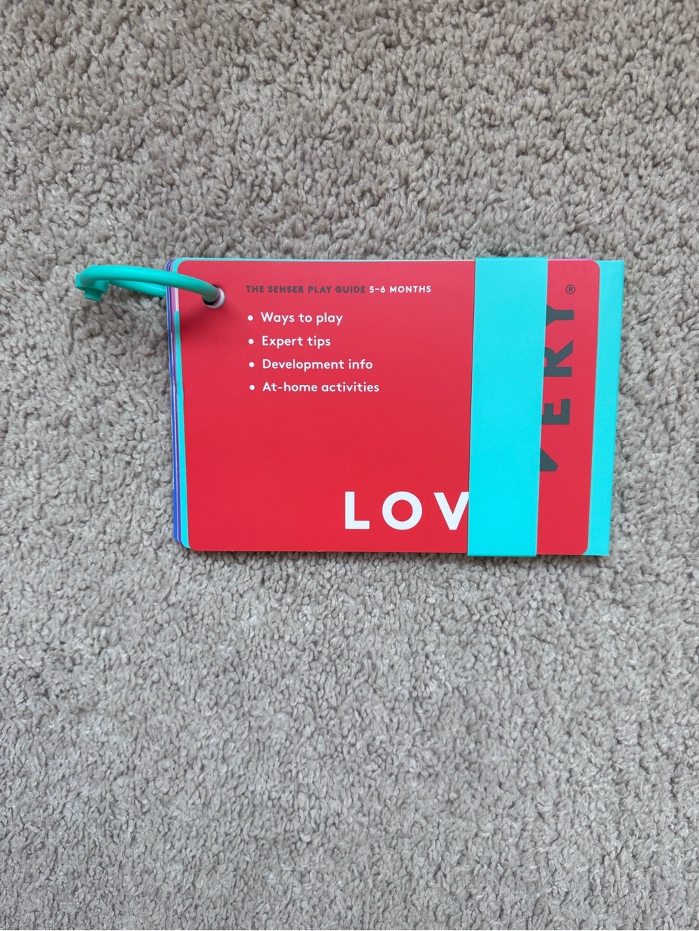 Lovevery “The Sensor” Play Guide